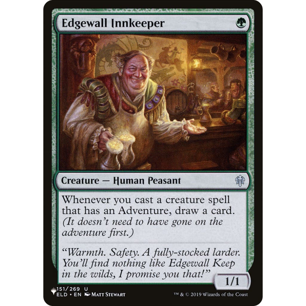 Edgewall Innkeeper (PLST-ELD-151) - Single