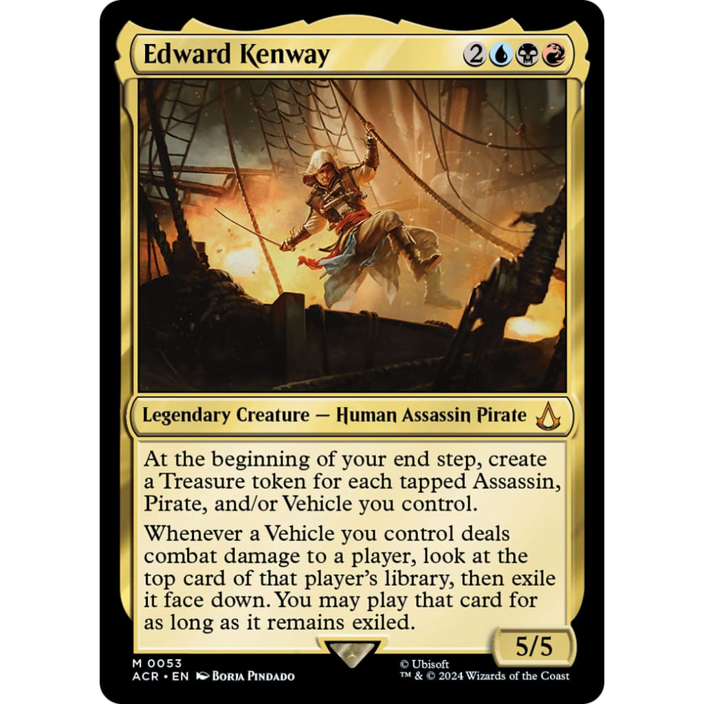 Edward Kenway (ACR-053) - Single