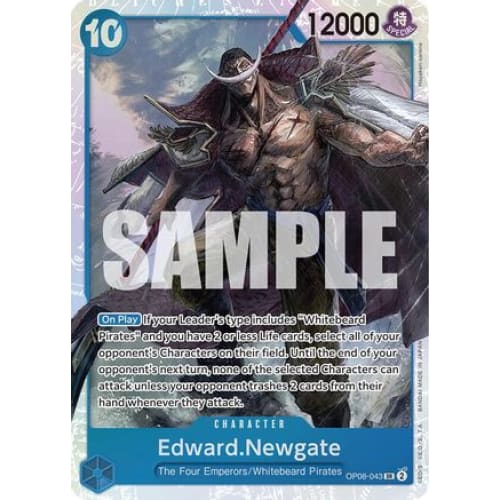 Edward.Newgate OP08-043 SR Two Legends Foil - Single