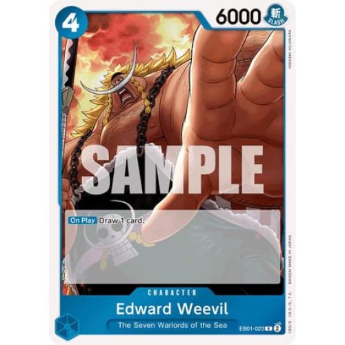 Edward Weevil EB01-023 R Extra Booster: Memorial Collection