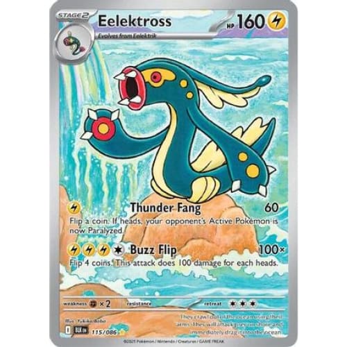 Eelektross - 115/086 (115) Illustration Rare Holofoil