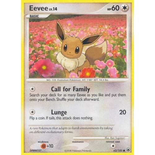 Eevee (062/100) Common - Single