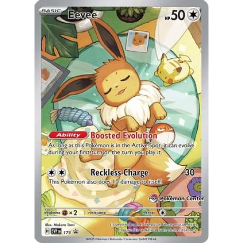 Eevee - 173 (Pokemon Center Exclusive) (173) Promo Holofoil