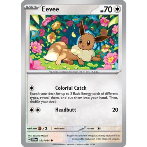 Eevee (50) Common Reverse Holofoil - Single
