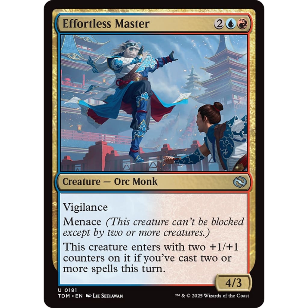 Effortless Master (TDM-181) - Single