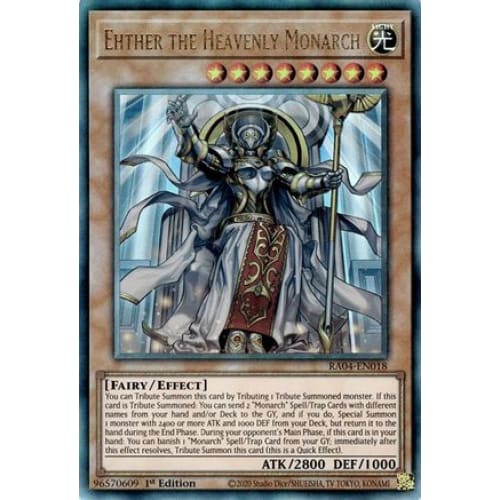 Ehther the Heavenly Monarch (PUR) - RA04-EN018 Prismatic