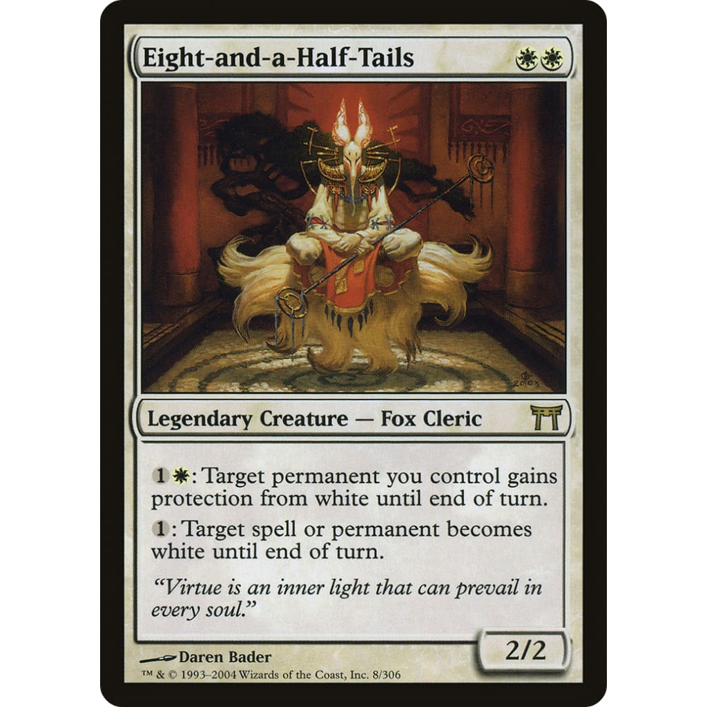 Eight-and-a-Half-Tails (CHK-008) Foil - Single