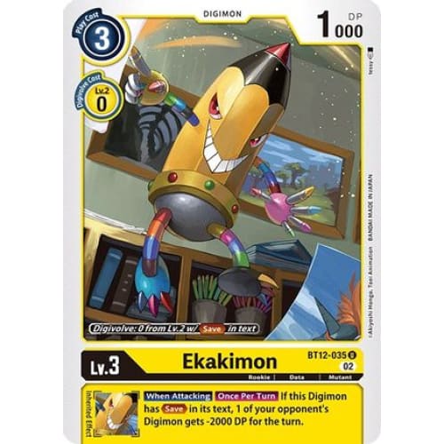Ekakimon - BT12-035 - Uncommon - Single
