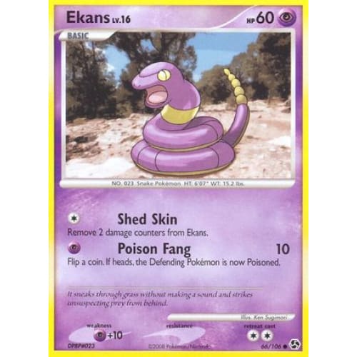 Ekans (66) Common - Single