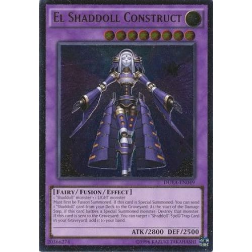 El Shaddoll Construct (UTR) (DUEA-EN049) Ultimate Rare