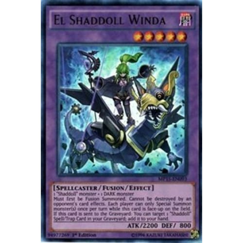 El Shaddoll Winda (MP15-EN093) Ultra Rare 1st Edition
