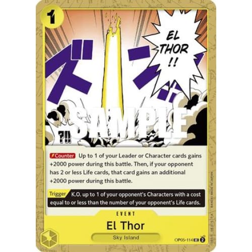 El Thor OP05-114 UC Awakening of the New Era - Single