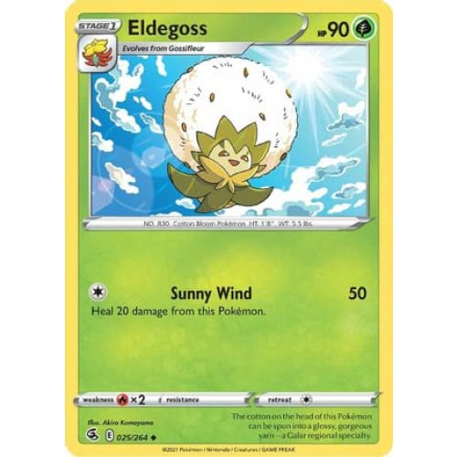 Eldegoss (025/264) Uncommon Reverse Holofoil - Single