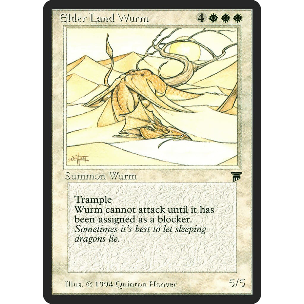 Elder Land Wurm (LEG-011) - Single