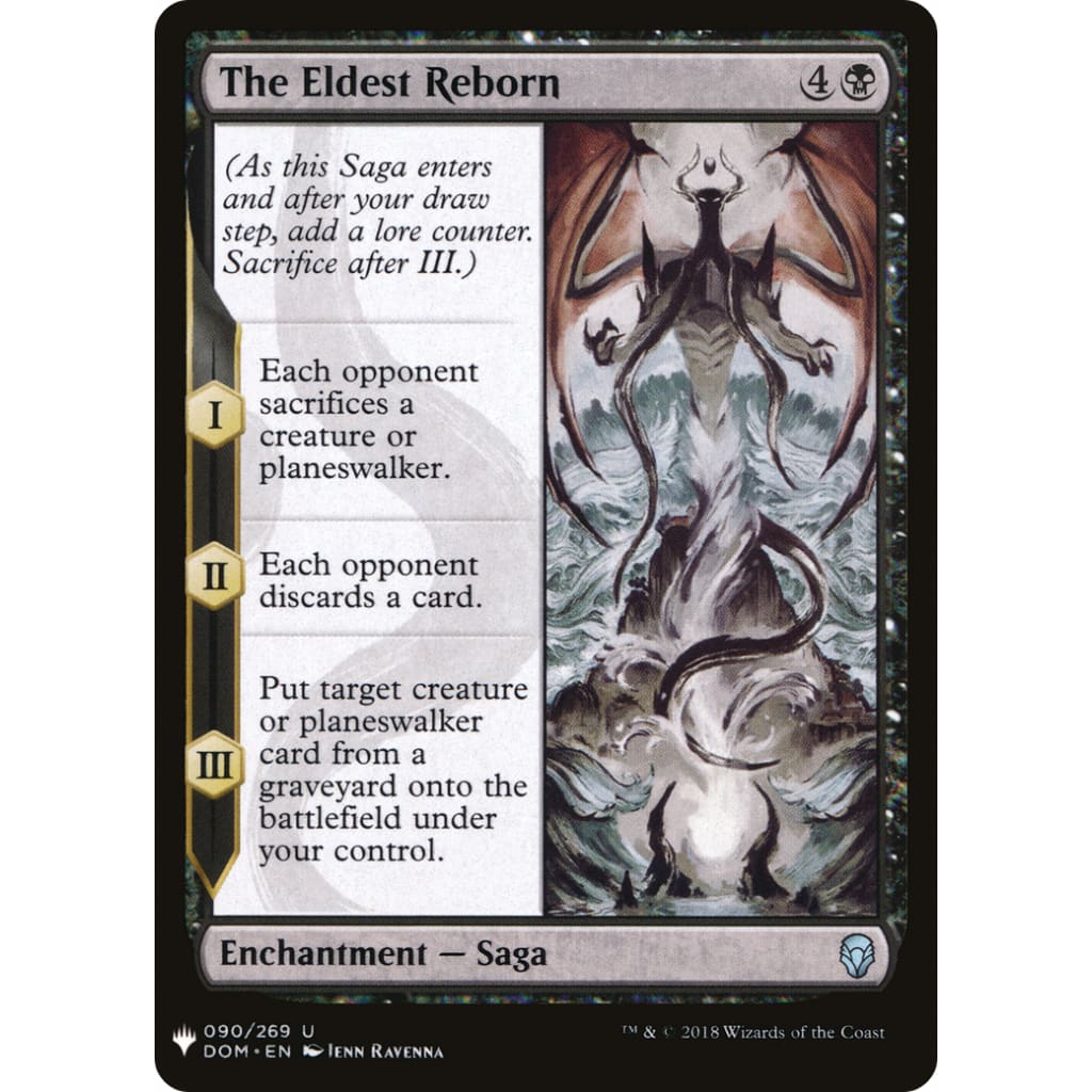 The Eldest Reborn (PLST-DOM-90) - Single