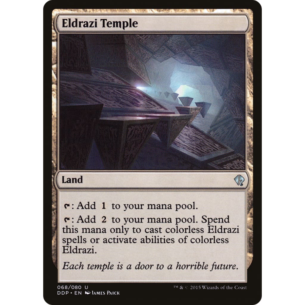 Eldrazi Temple (DDP-068) - Single