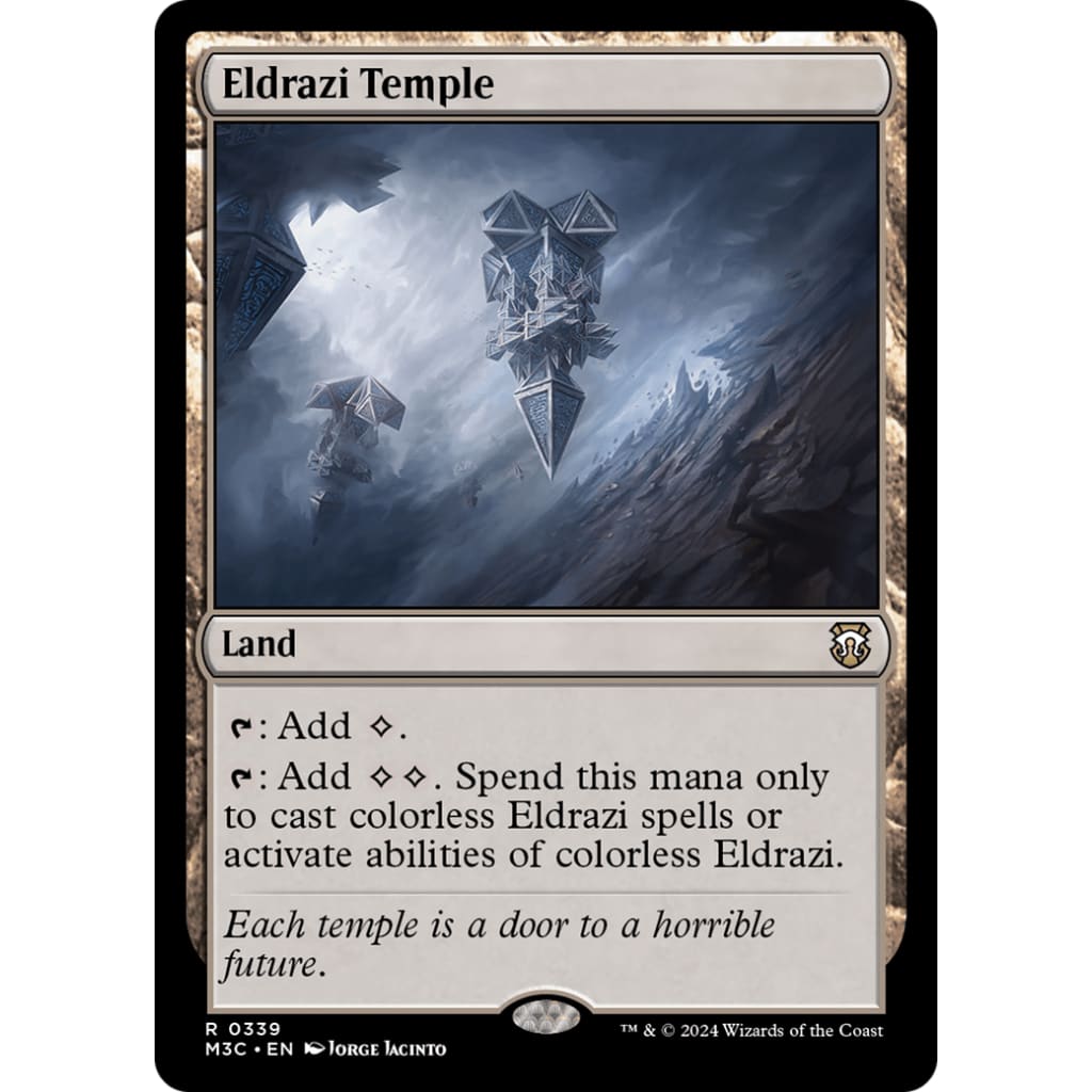 Eldrazi Temple (M3C-339) Foil - Single