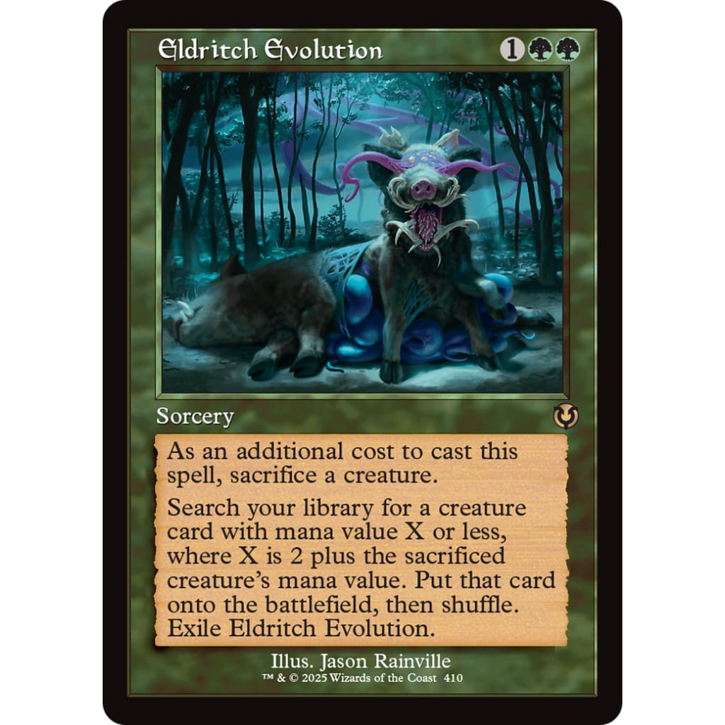 Eldritch Evolution (Retro Frame) (INR-410) Foil - Single