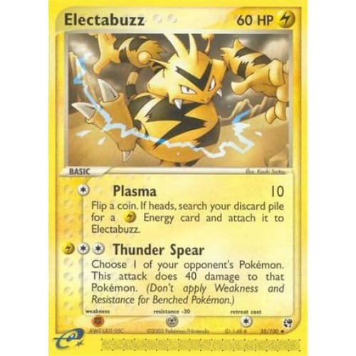 Electabuzz (035/100) Uncommon - Single
