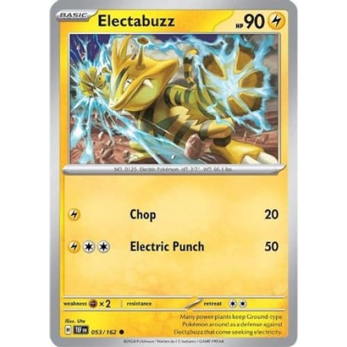 Electabuzz (53) Common Reverse Holofoil - Single