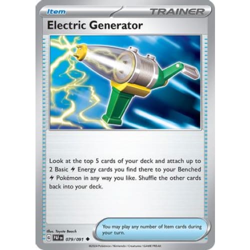 Electric Generator (79) Uncommon Reverse Holofoil - Single