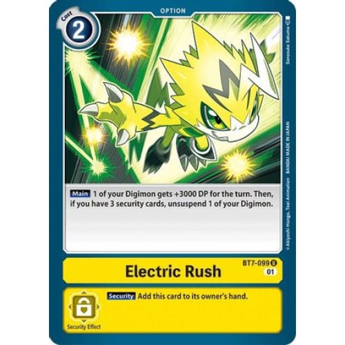 Electric Rush - BT7-099 - Uncommon - Single