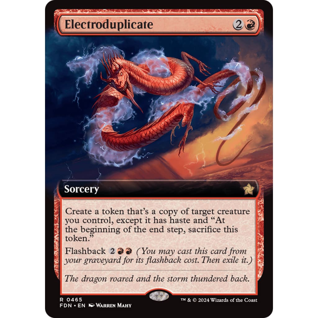 Electroduplicate (FDN-465): (Extended Art) - Single