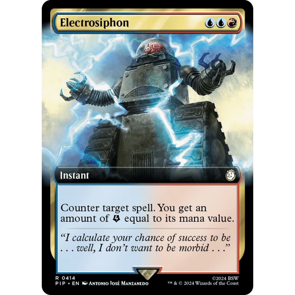 Electrosiphon (PIP-414): (Extended Art) Foil - Single