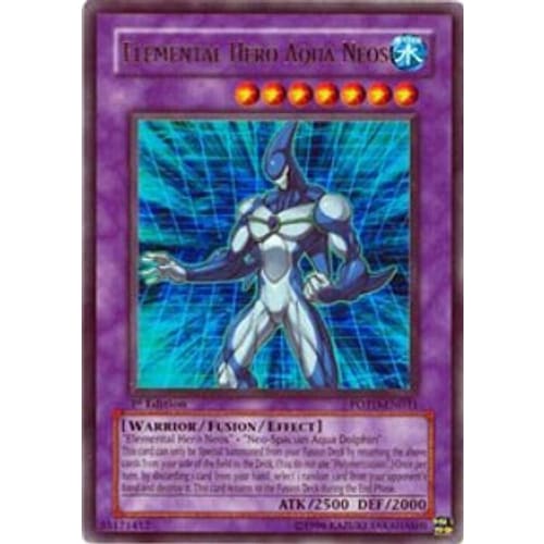 Elemental Hero Aqua Neos (POTD-EN031) Ultra Rare Unlimited