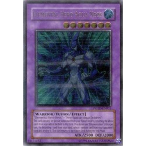 Elemental Hero Aqua Neos (UTR) (POTD-EN031) Ultimate Rare