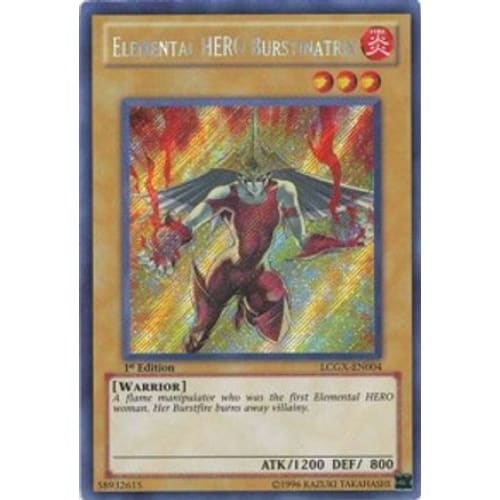 Elemental HERO Burstinatrix (Alternate Art) (LCGX-EN004)