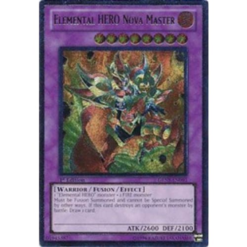Elemental HERO Nova Master (UTR) (GENF-EN093) Ultimate Rare