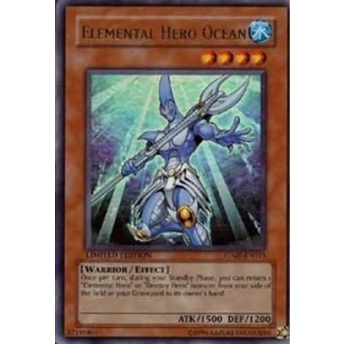 Elemental Hero Ocean (JUMP-EN013) Ultra Rare Limited