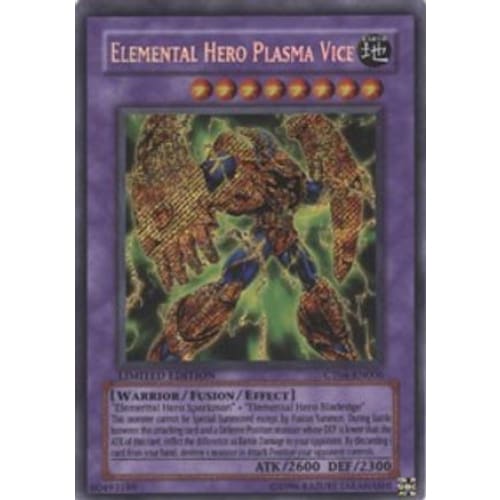 Elemental HERO Plasma Vice (CT04-EN006) Secret Rare Limited