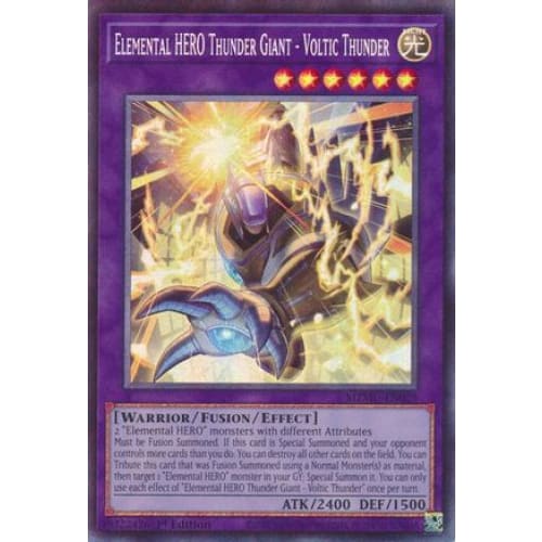 Elemental HERO Thunder Giant - Voltic (Collector’s Rare)