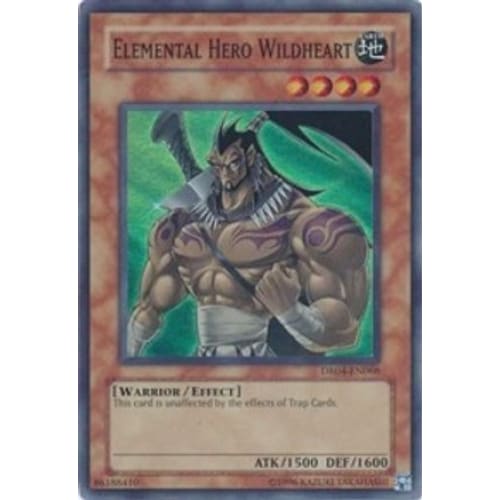 Elemental Hero Wildheart (DR04-EN068) Super Rare Unlimited
