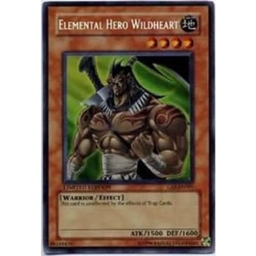 Elemental Hero Wildheart (GSE-EN001) Secret Rare Limited