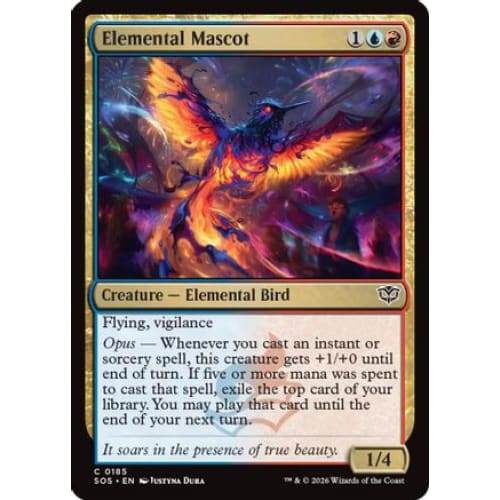 Elemental Mascot (SOS-185) Foil - Single