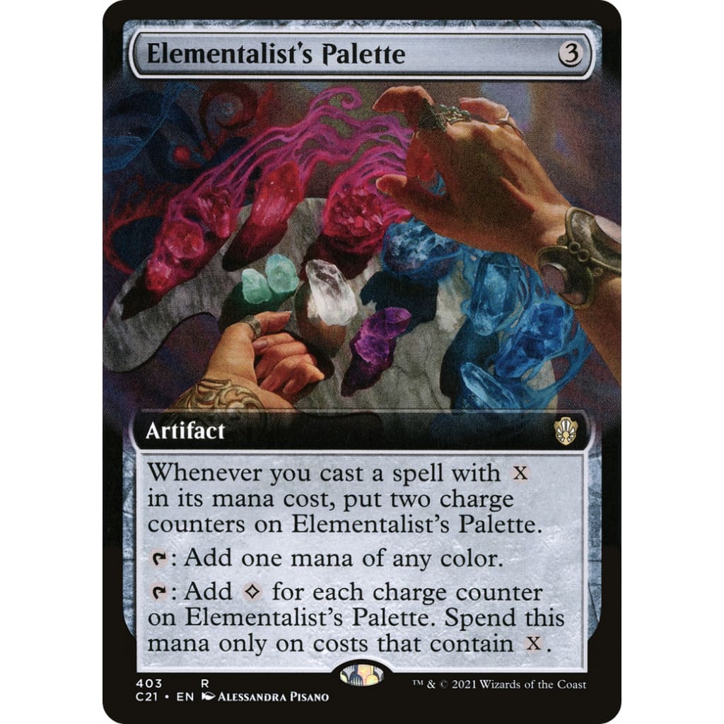Elementalist’s Palette (C21-403): (Extended Art) - Single