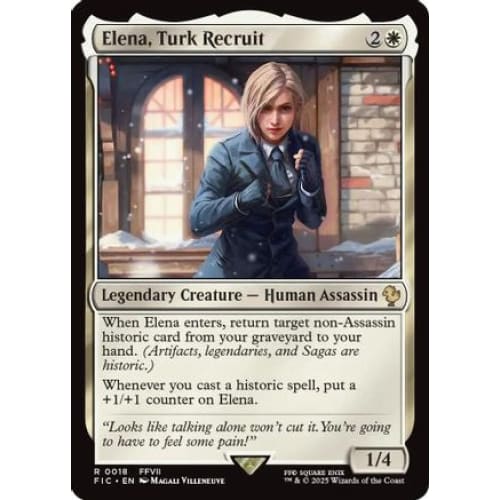 Elena Turk Recruit (FIC-018) - Single