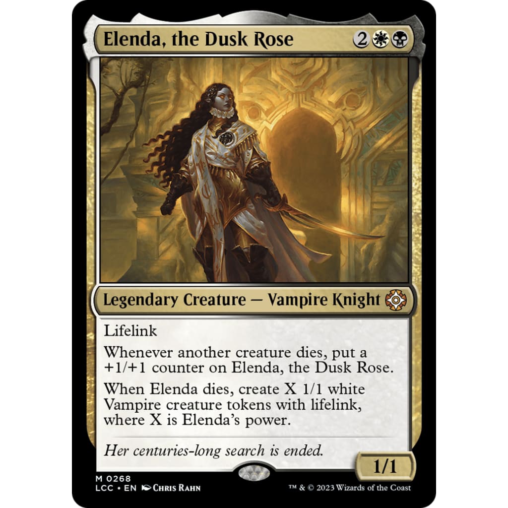 Elenda the Dusk Rose (LCC-268) - Single