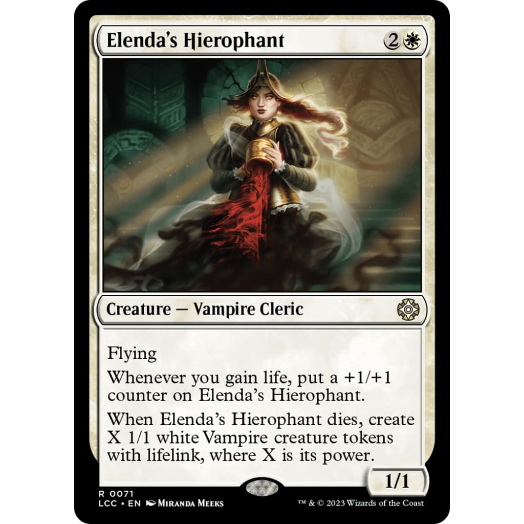 Elenda’s Hierophant (LCC-071) - Single