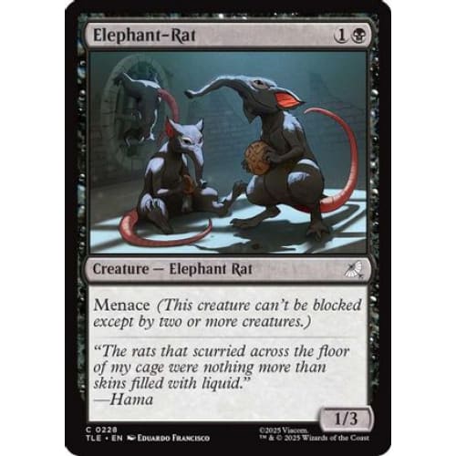 Elephant-Rat (TLE-228) Foil - Single