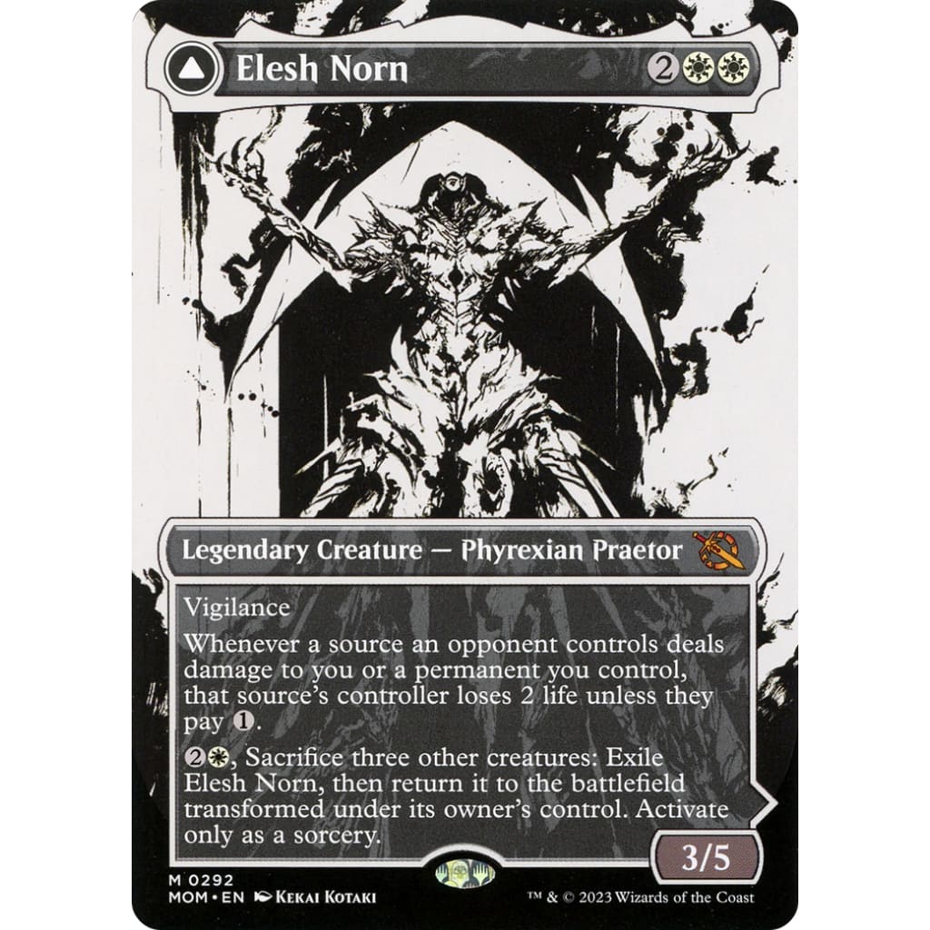 Elesh Norn // The Argent Etchings (MOM-292): (Showcase)
