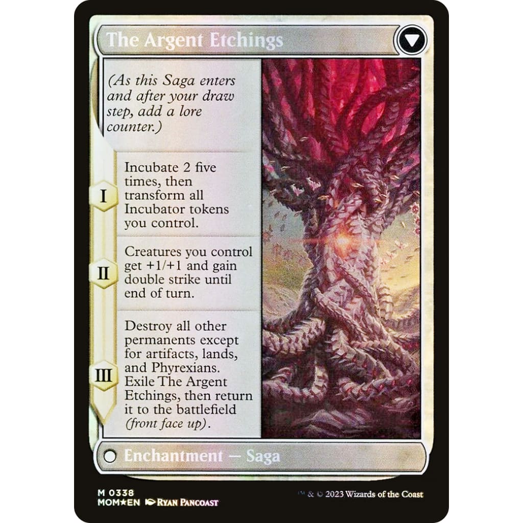 Elesh Norn // The Argent Etchings (MOM-338) (Borderless)