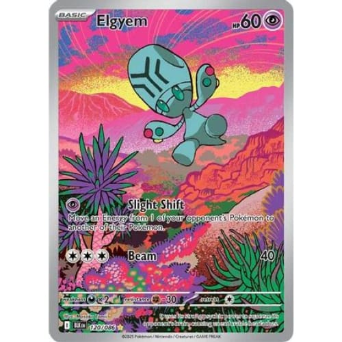 Elgyem - 120/086 (120) Illustration Rare Holofoil - Single