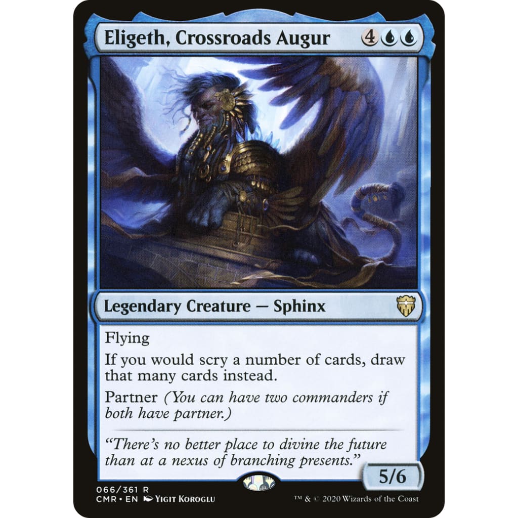 Eligeth Crossroads Augur (CMR-066) Foil - Single