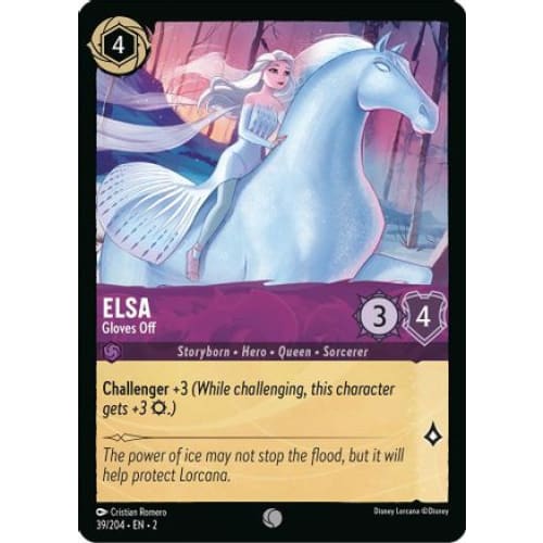 Elsa - Gloves Off (39/204) - Rise of the Floodborn Cold