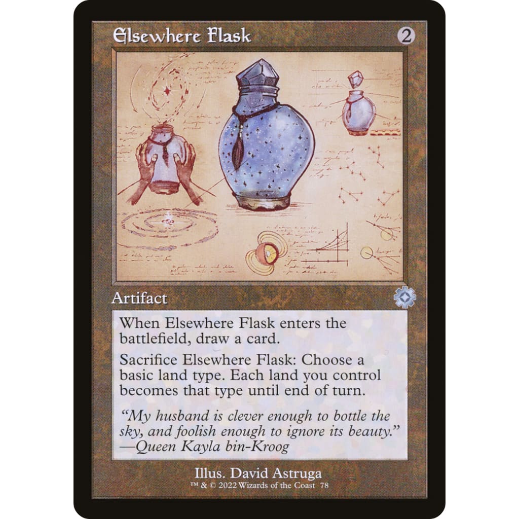 Elsewhere Flask (BRR-078) - Single
