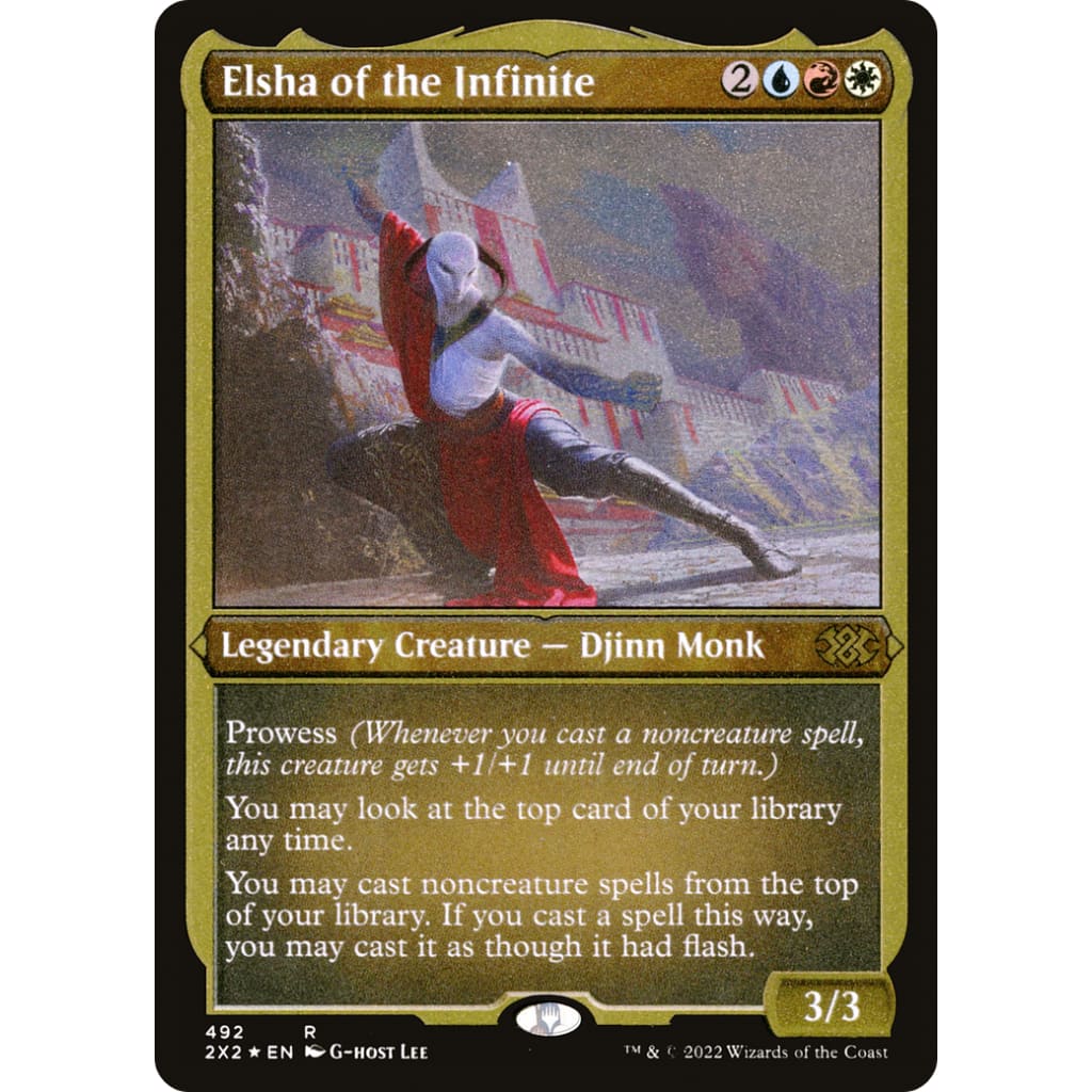 Elsha of the Infinite (2X2-492) Etched Foil - Single